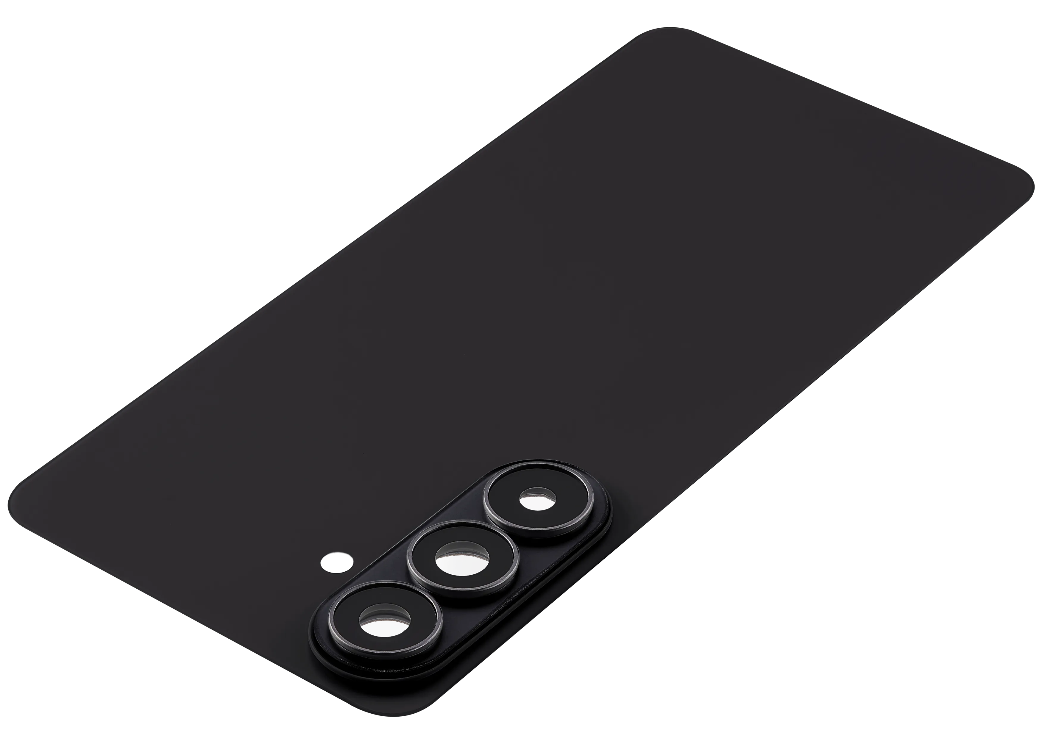 Backcover Glass mit Camera Lens für Samsung Galaxy S26 Plus (Aftermarket Plus) (Schwarz)