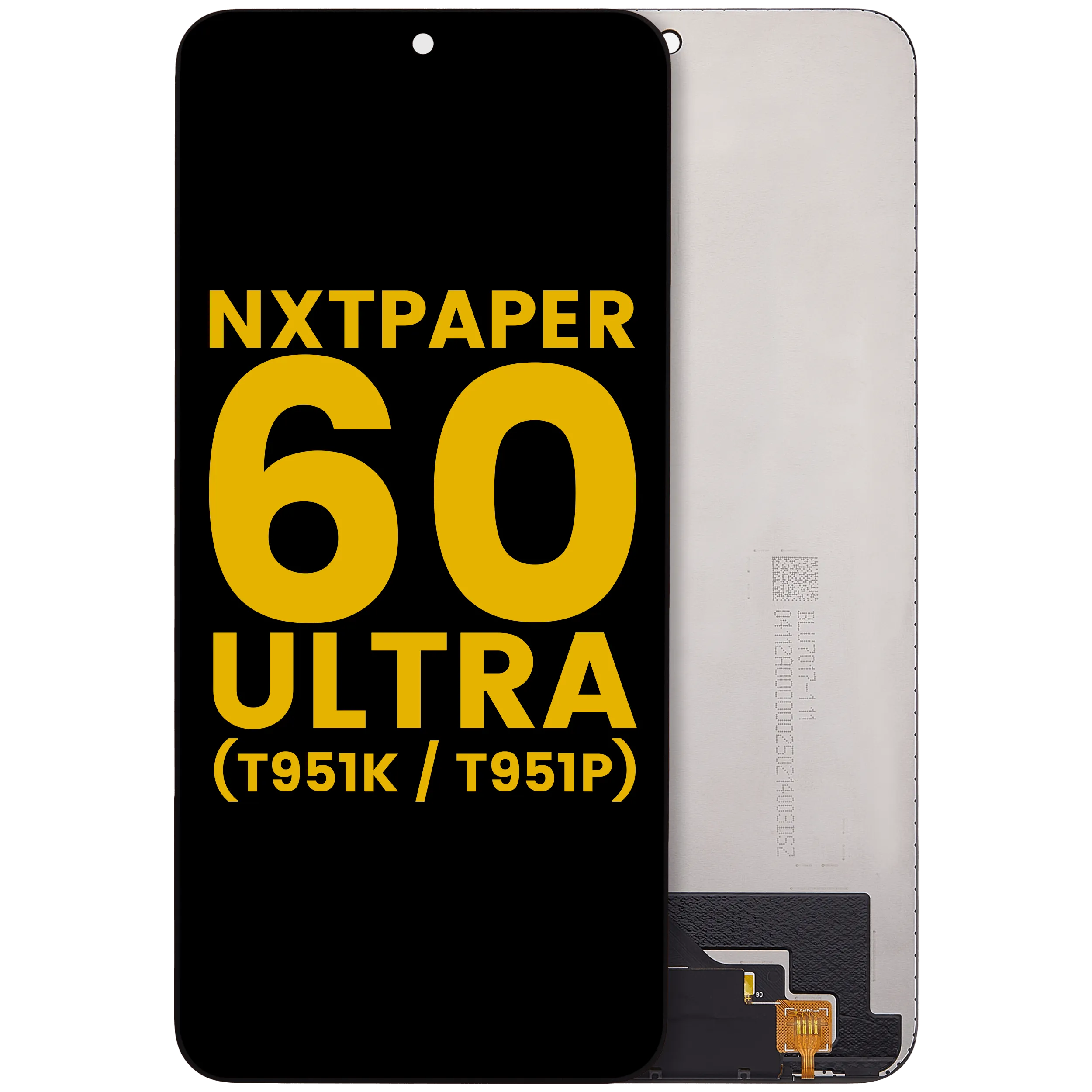 LCD-Display ohne Rahmen für TCL NxtPaper 60 Ultra (T951K / T951P) (Refurbished) (Alle Farben)