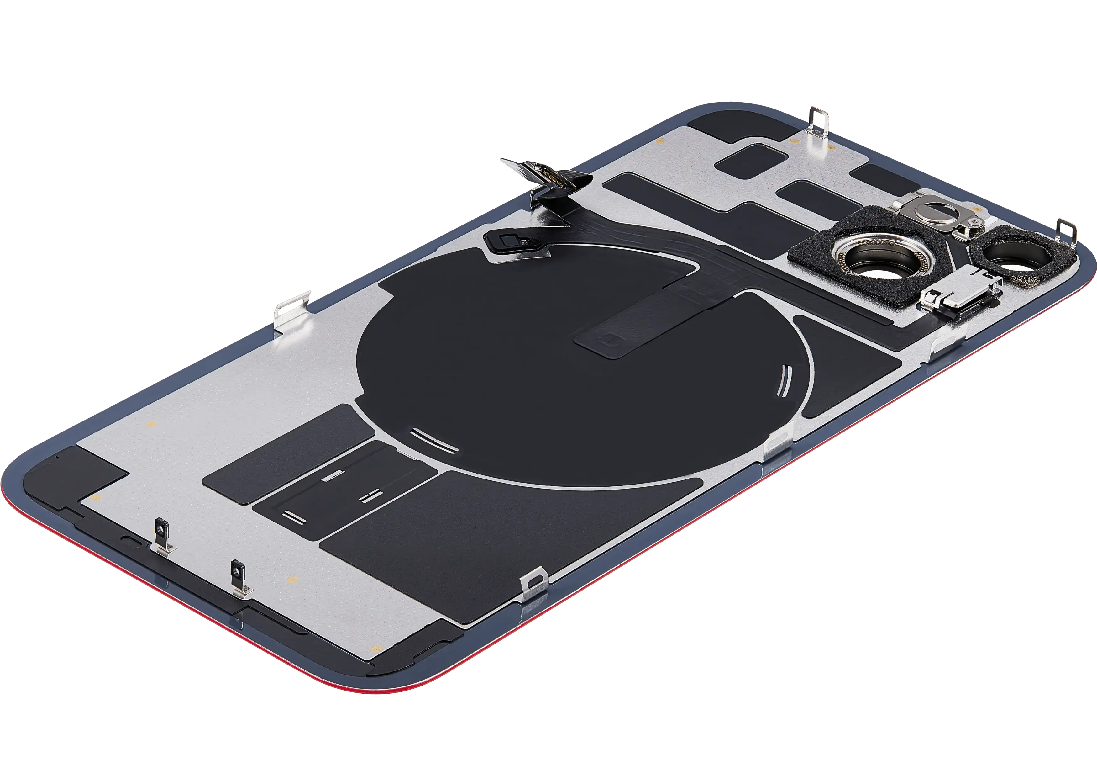 Backcover mit MagSafe Magnet & NFC & Blitz-Flexkabel für iPhone 14 (Service Pack) (Rot)