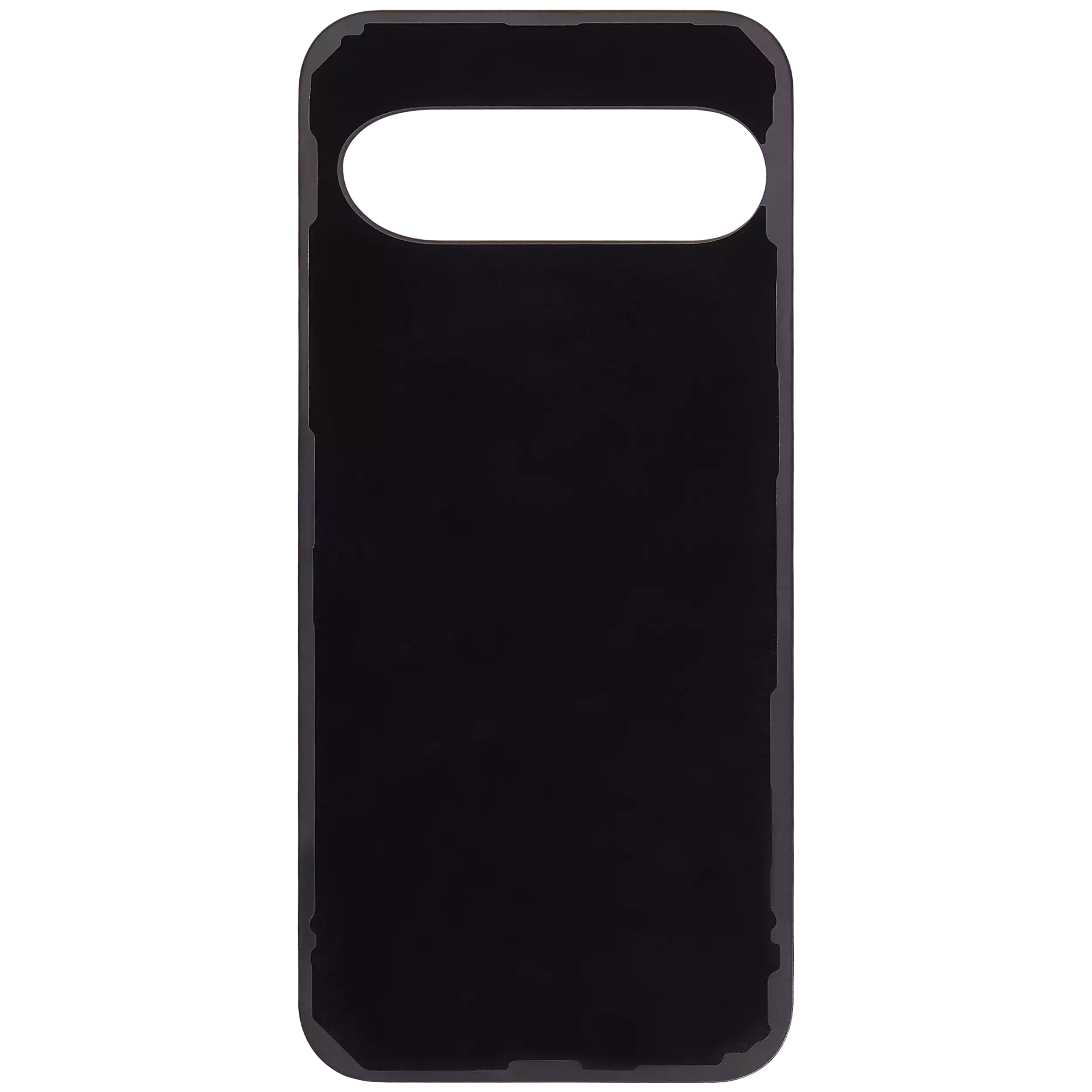 Backcover Glass für Google Pixel 9 (gebrauchter OEM-Ausbau, Qualität A) (Obsidian)
