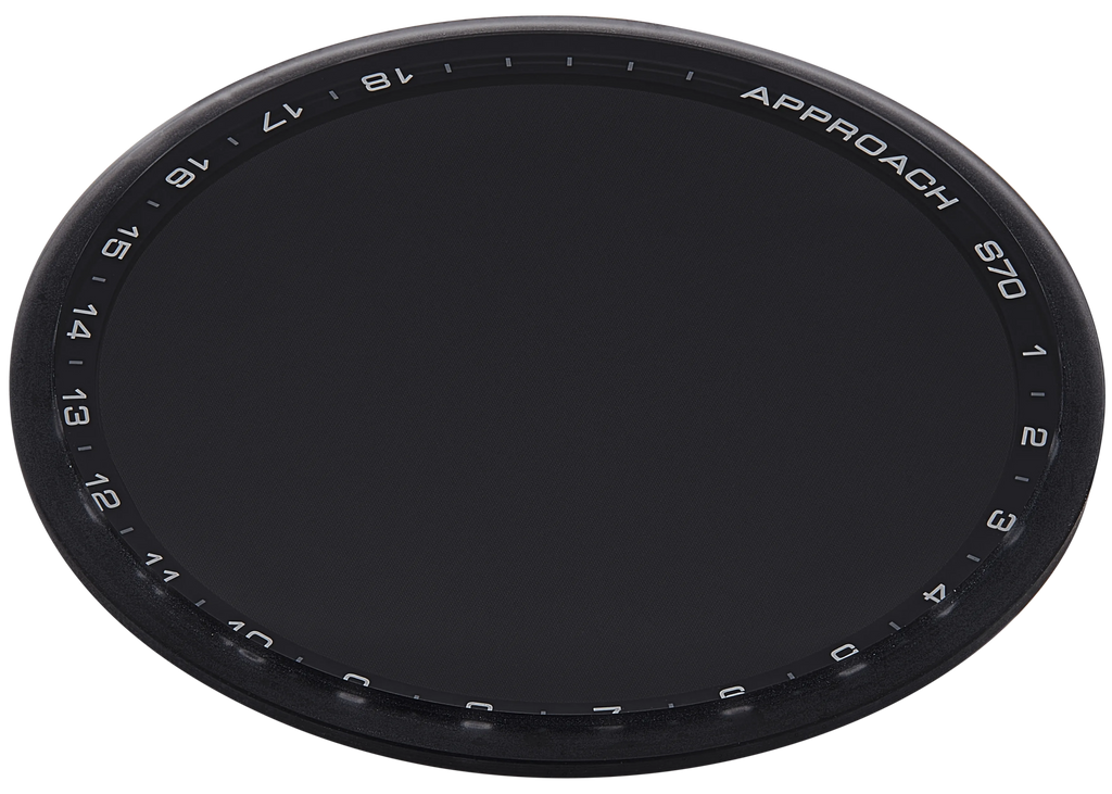 OLED-Display ohne Rahmen für Garmin Approach S70 (42mm) (2023) (Premium) (Schwarz)