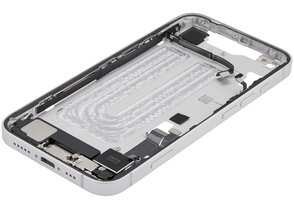 Original Apple-Ausbau B gebraucht – iPhone 16e / 17e EU / Rahmen Weiß