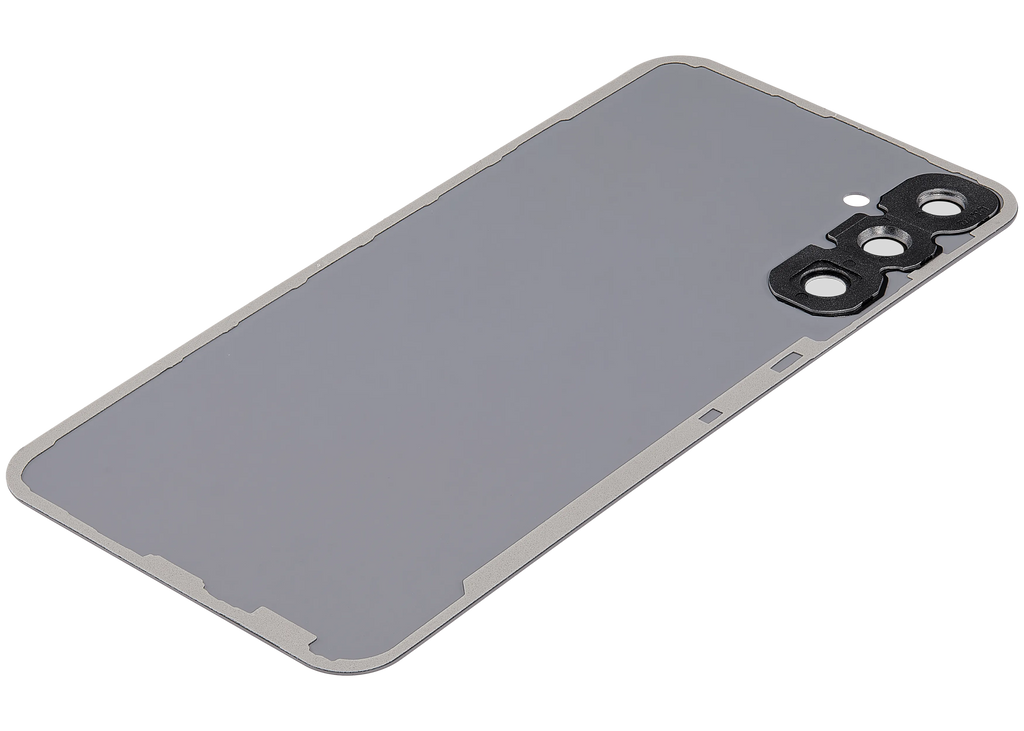 Backcover mit Camera Lens für Samsung Galaxy A34 5G (A346 / 2023) (ohne Logo) (Aftermarket Plus) (Silber)