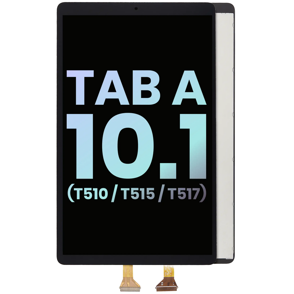 LCD-Display ohne Rahmen für Samsung Galaxy Tab A 10.1" (T510 / T515 / T517) (2019) (Service Pack) (Schwarz)