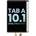 LCD-Display ohne Rahmen für Samsung Galaxy Tab A 10.1" (T510 / T515 / T517) (2019) (Service Pack) (Schwarz)