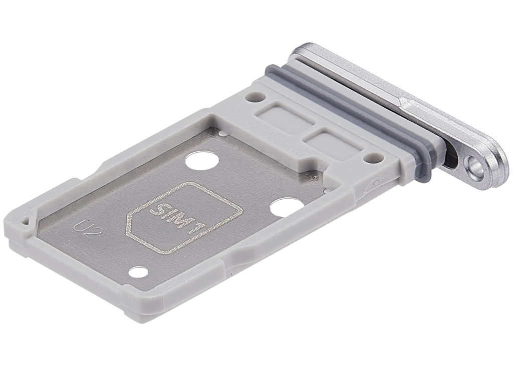 Dual Sim Card Tray für Samsung Galaxy S25 FE 5G (S731) (Premium) (Weiß)