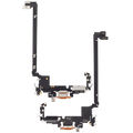 Ladebuchse Flex Cable für iPhone 17 Pro Max (gebrauchter OEM-Ausbau) (US-Version) (Cosmic Orange)
