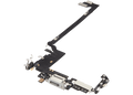Ladebuchse Flex Cable für iPhone 17 Pro max (Aftermarket Plus) (Internationale Version) (Silber)