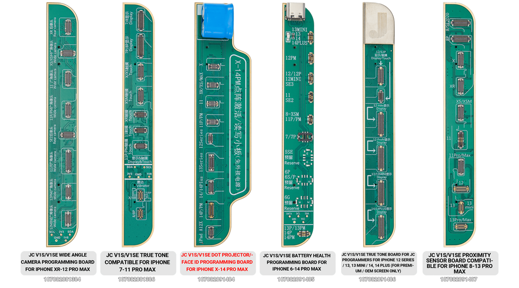 Dot Projector/Face ID Programming Board für iPhone X-14 Pro Max (JCID V1S/V1SE)