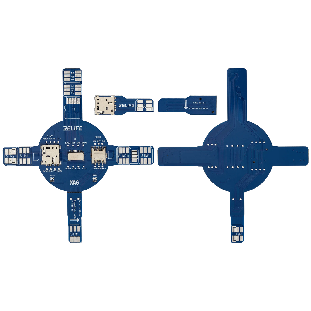 XA6 Dual SIM Card Signal Test Board (Relife)