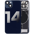 Backcover mit MagSafe Magnet & NFC & Blitz-Flexkabel für iPhone 14 (gebrauchter OEM-Ausbau, Qualität B) (Midnight)