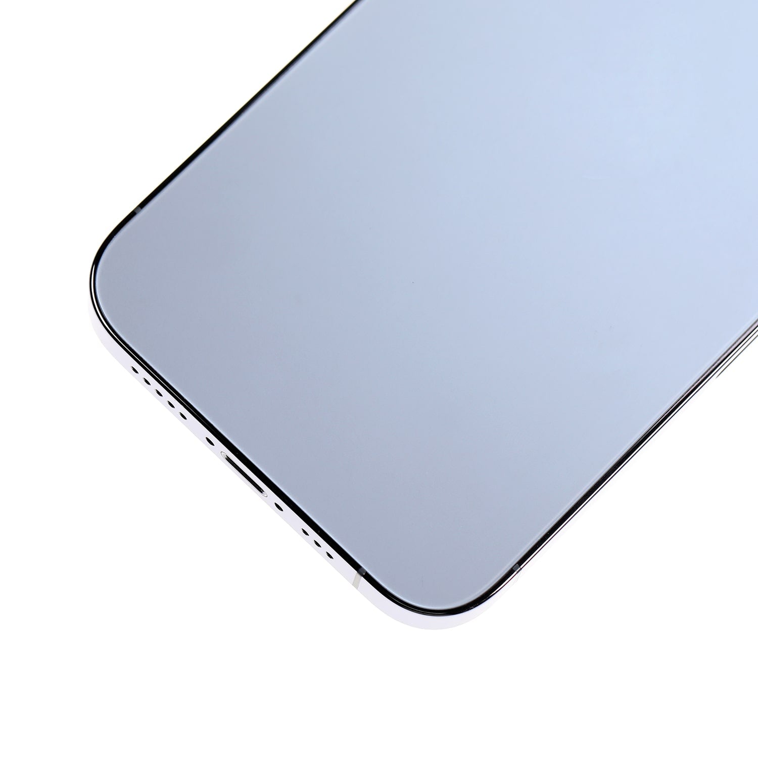 Backcover/Rahmen mit Small Parts für iPhone 13 Pro (US-Version) (gebrauchter OEM-Ausbau, Qualität A) (Sierra Blau)