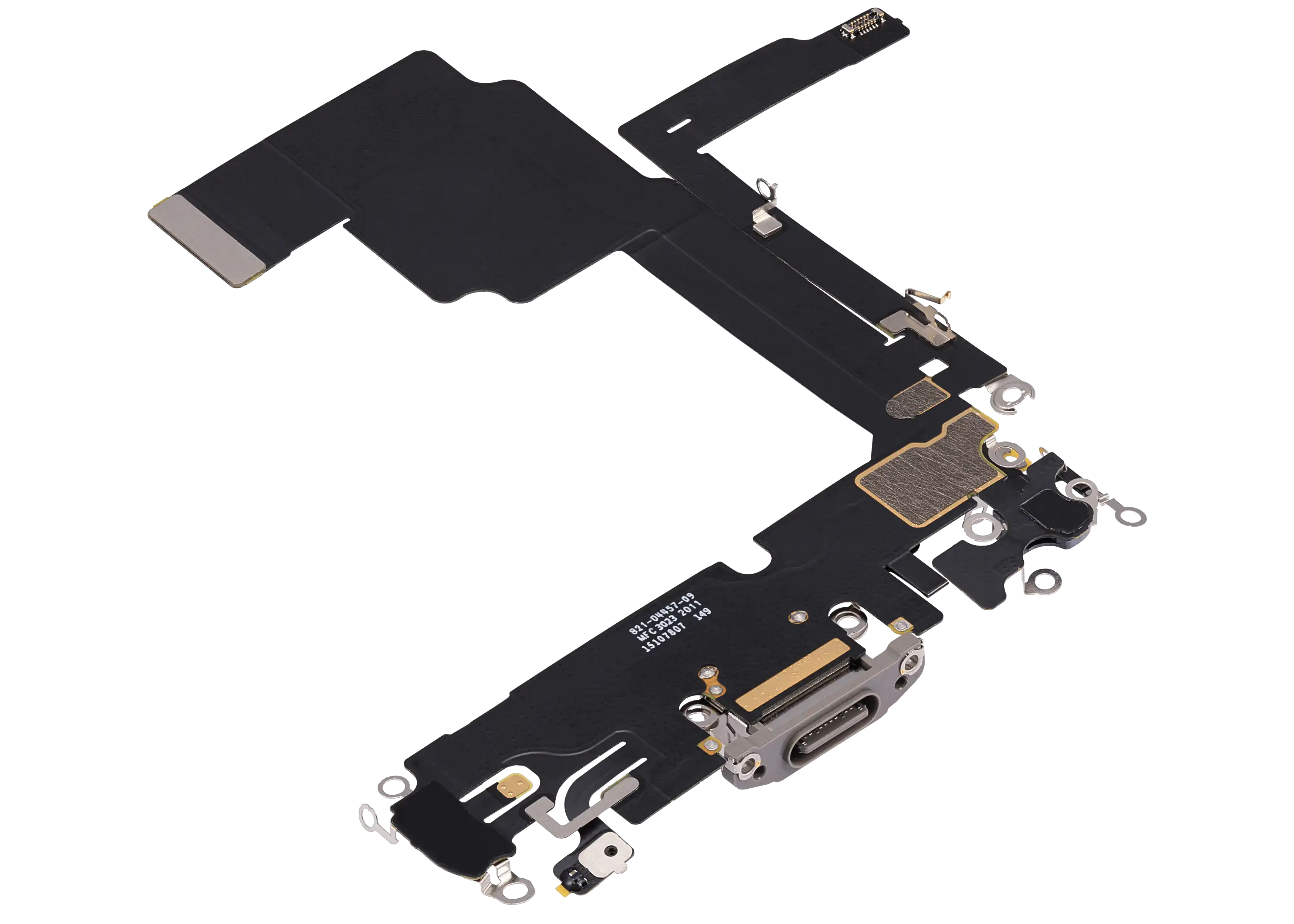 Ladebuchse Flex Cable für iPhone 15 Pro (gebrauchter OEM-Ausbau) (Natural Titanium)