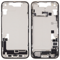 Midframe/Rahmen mit Ladebuchse Flex & Small Parts für iPhone 14 (EU / Global Version) (gebrauchter OEM-Ausbau, Qualität A) (Starlight)