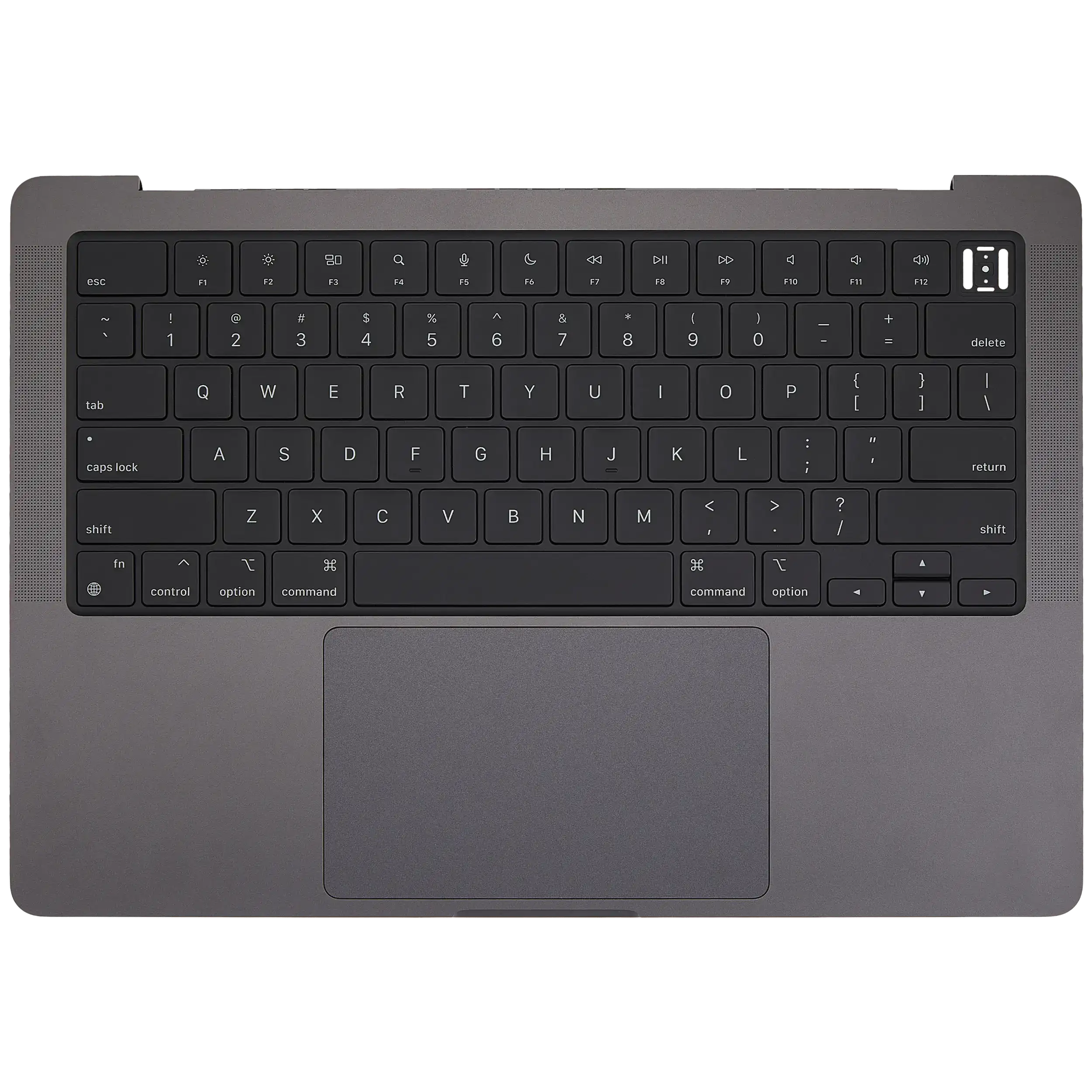 Topcase Akku Tastatur US MacBook Pro 14" A3401 Space Schwarz OEM Pull A