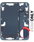 Midframe/Frame incl. small parts for iPhone 14 Plus (US Version) (used OEM pull, Quality B) (Midnight)