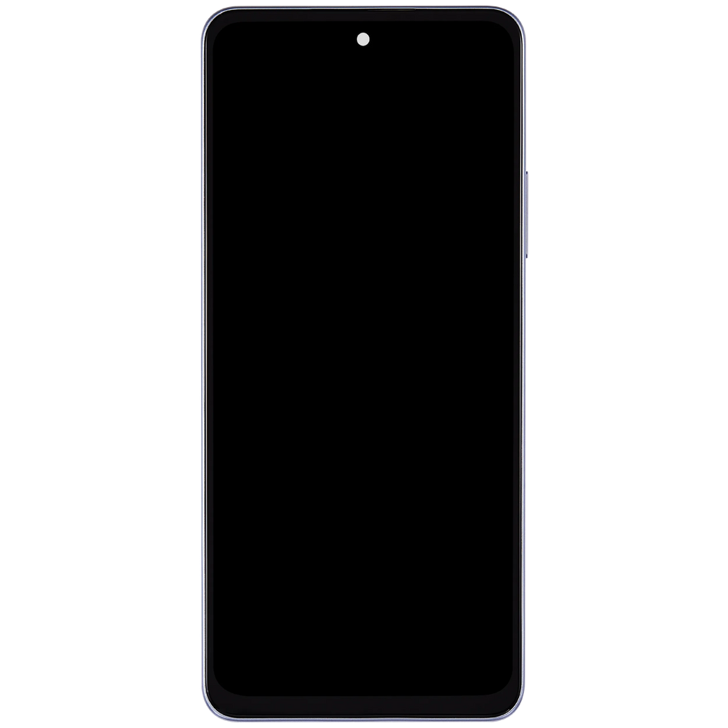 LCD-Display mit Rahmen Compatible für OPPO A5 Pro 5G (Refurbished) (Feather Blue)