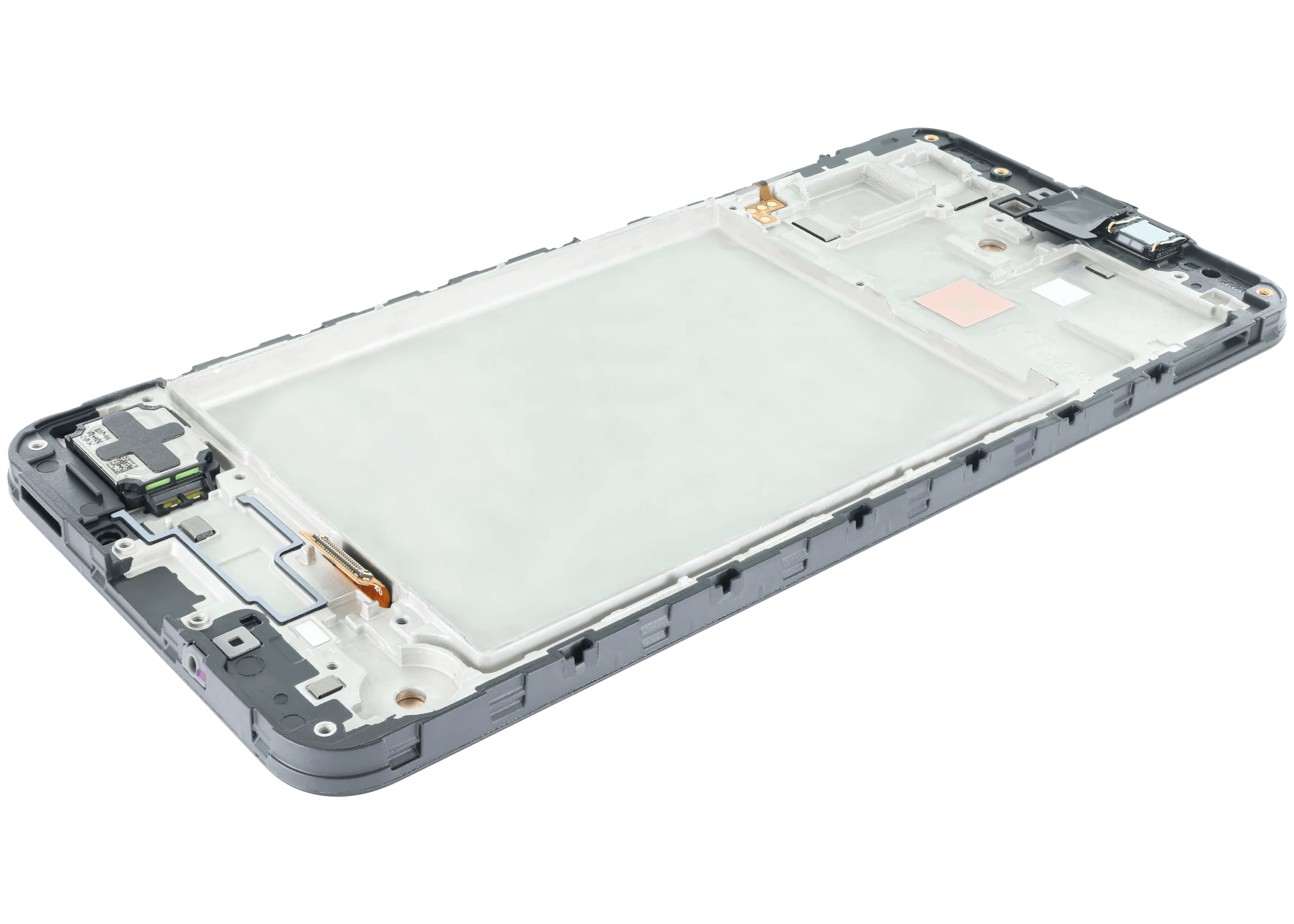 OLED-Display mit Rahmen für Samsung Galaxy A17 5G (A176 / 2025) (6.7") (Aftermarket Plus) (Alle Farben)