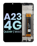 LCD Display with Frame for Samsung Galaxy A23 4G (A235F / 2022) (International Version) (Service Pack) (All Colors)