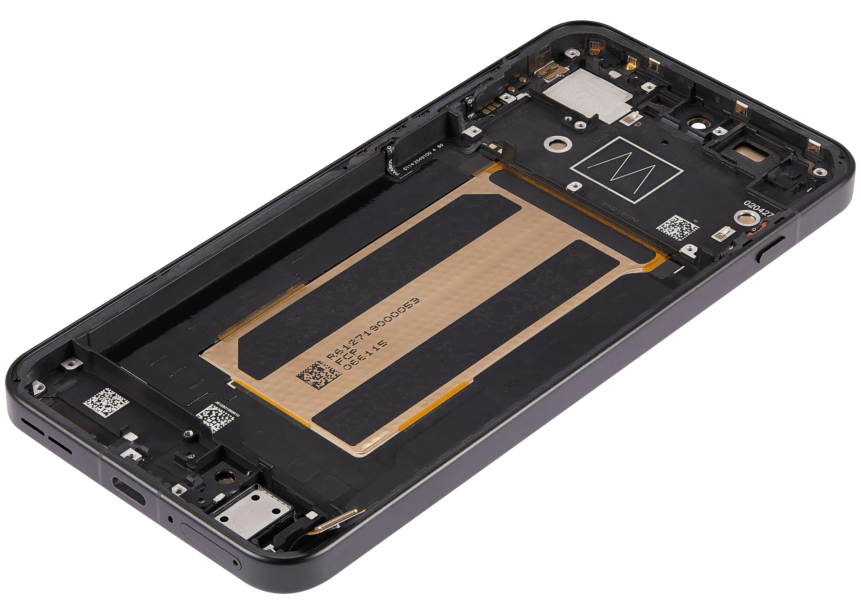 OLED-Display mit Rahmen für OnePlus 15R (Refurbished) (Charcoal Black)