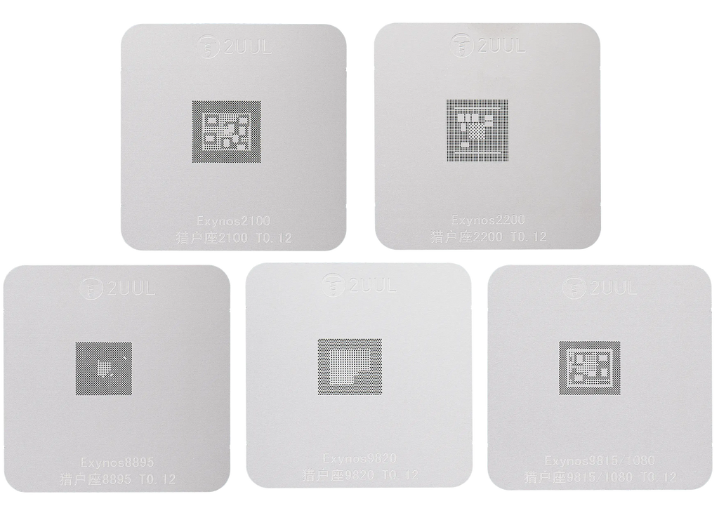 BH17 CPU Reball Base Magnetic Dual-Sided Reballing-Plattform Set (CPUX75) (2UUL)