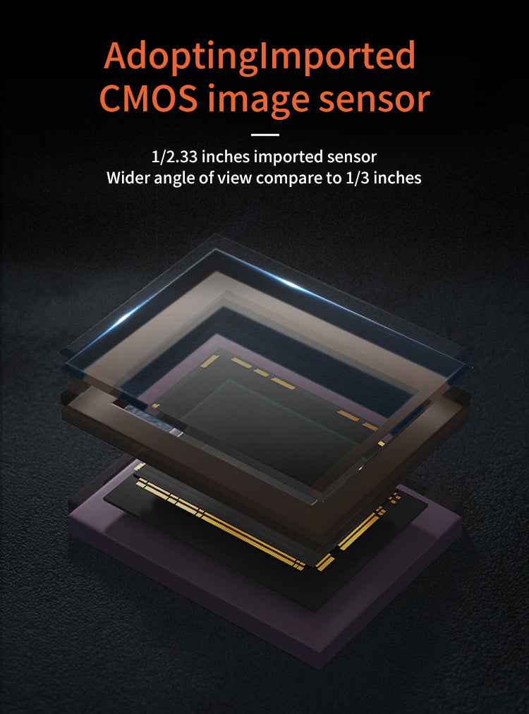 CX4 CMOS Industrial Microscope Camera with C-Mount, 110V-220V US Plug, Qianli