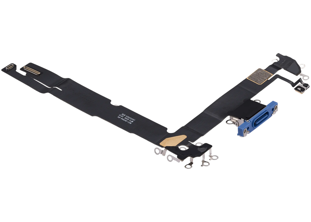 Ladebuchse Flex Cable für iPhone 16 Plus (gebrauchter OEM-Ausbau) (Ultramarine)