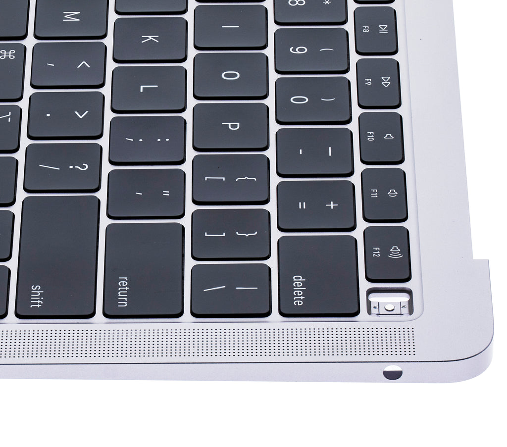 Top Case mit Keyboard (ANSI US) für MacBook Air 13" A1932 (2018-2019) (gebrauchter OEM-Ausbau, Qualität A) (Space Grau)