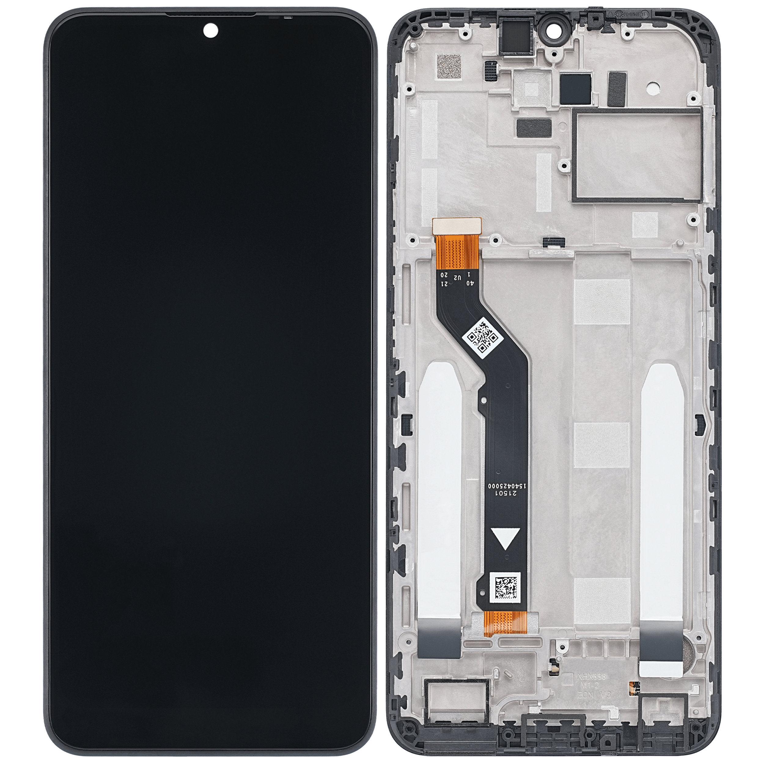 LCD Display with Frame for Cricket Ovation 2 (Refurbished) (All Colors)