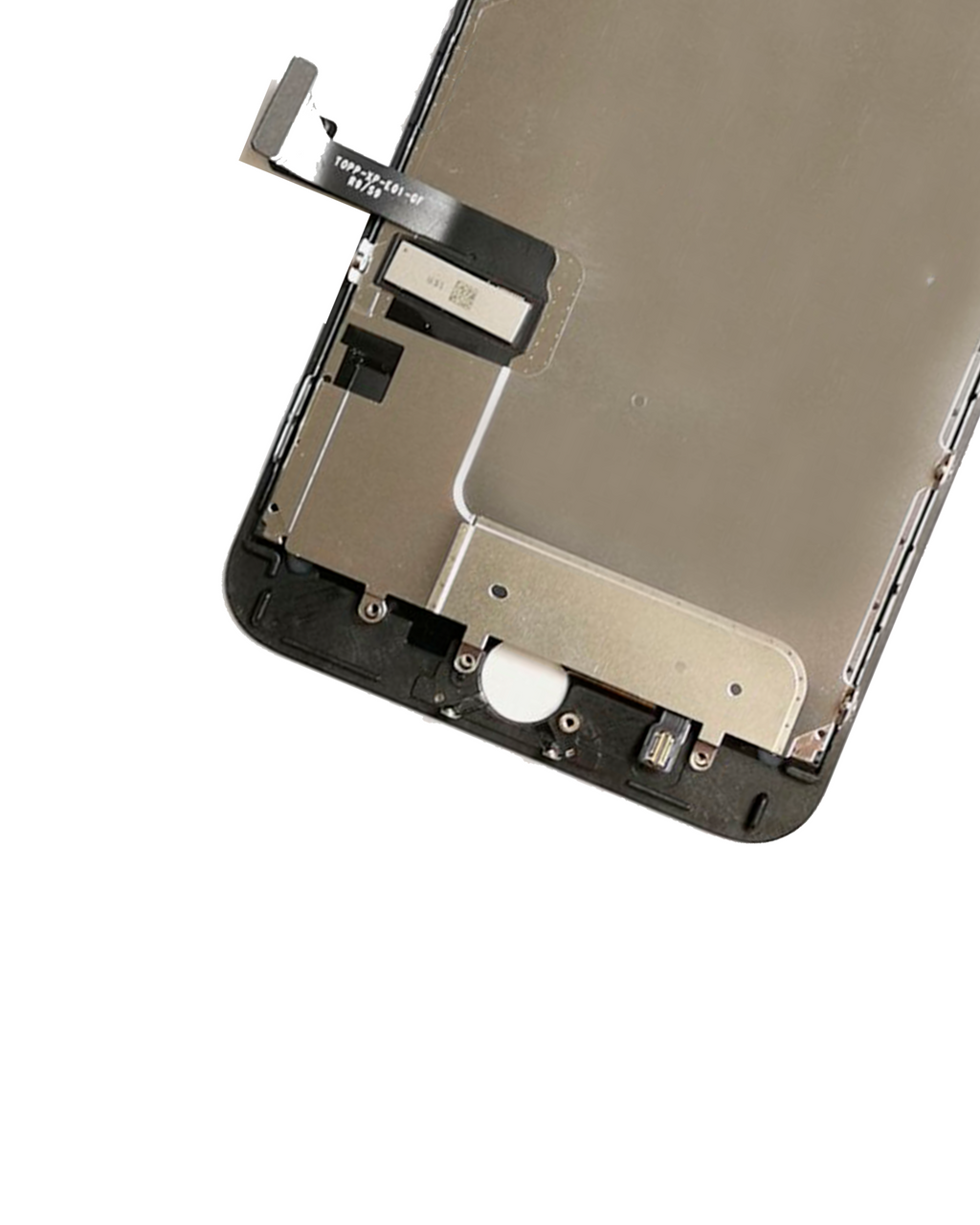 LCD-Display mit Stahlplatte für iPhone 7 Plus (Refurbished: Toshiba) (Schwarz)