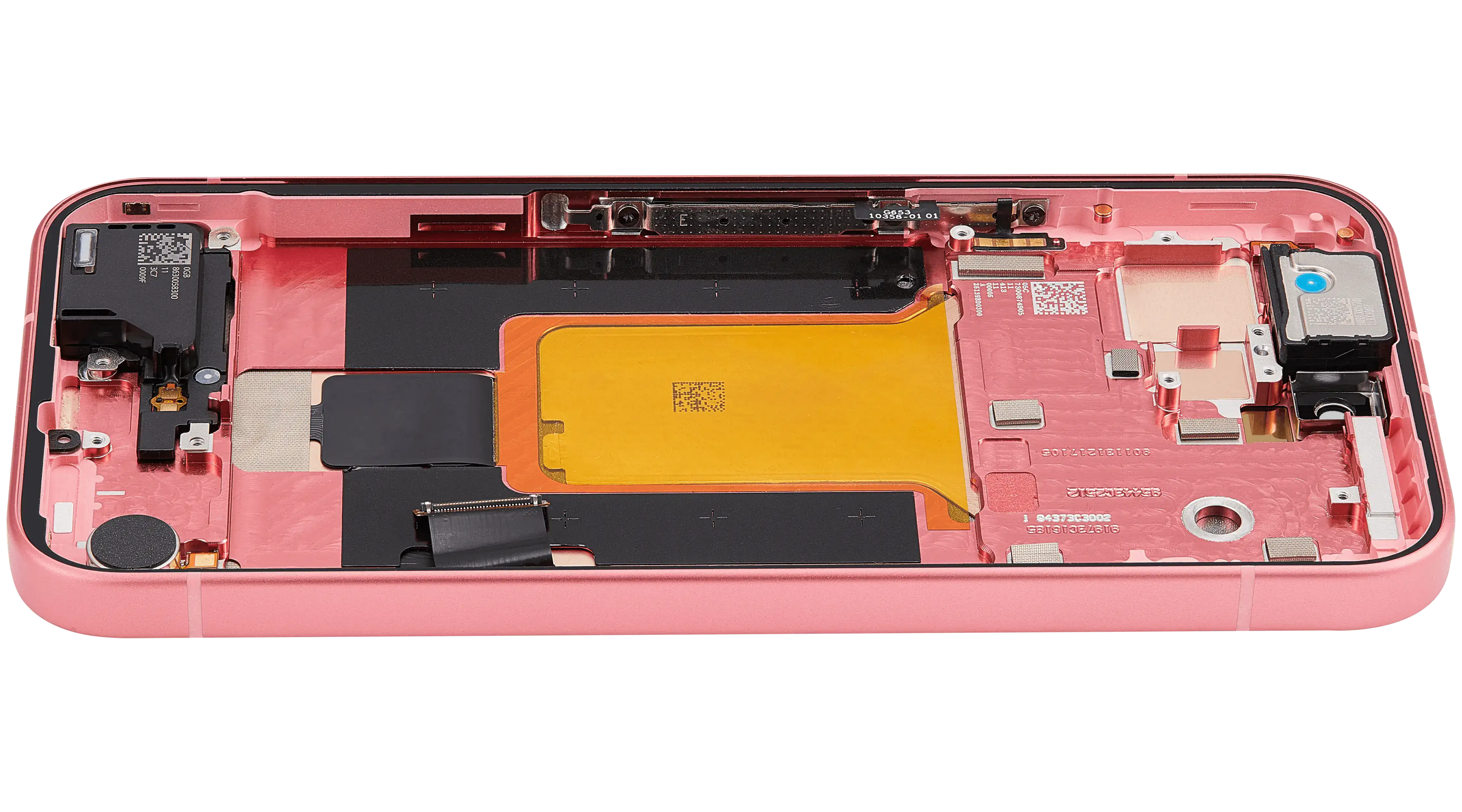 OLED-Display mit Rahmen (mit Fingerprint Sensor) für Google Pixel 9A (Refurbished) (Peony)