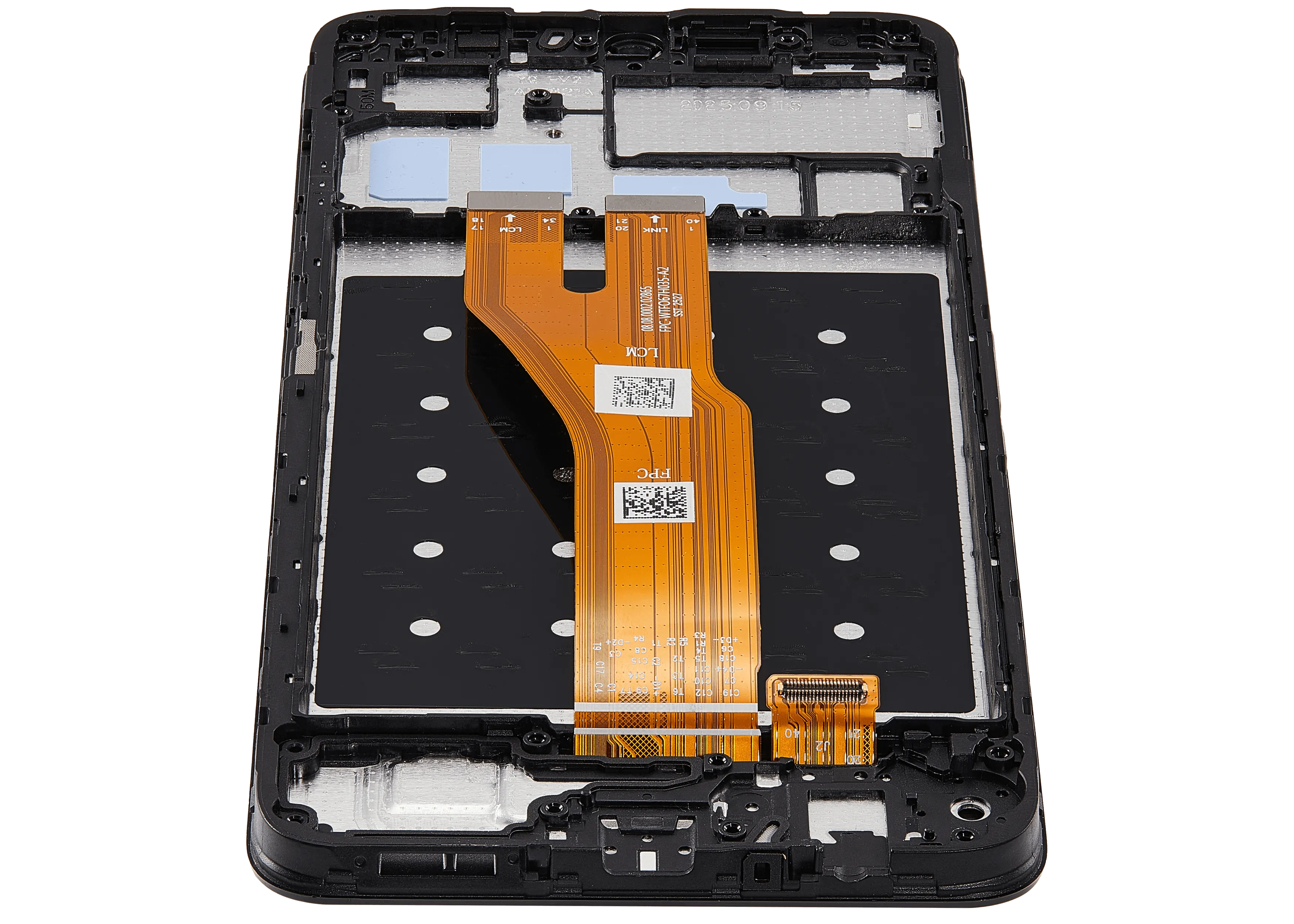 LCD-Display mit Rahmen für Honor X5C / X5C Plus / Play 10A (Refurbished) (Alle Farben)