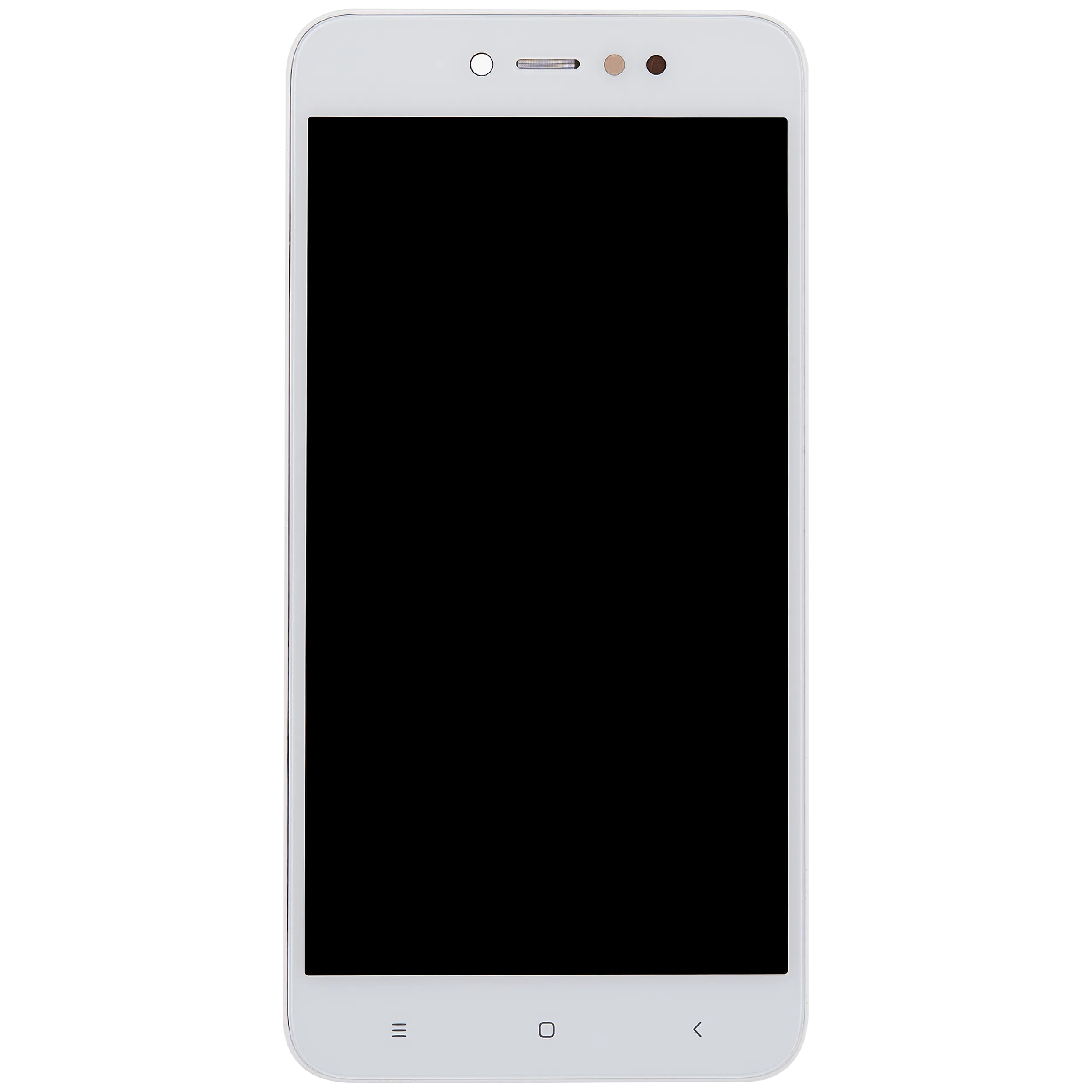 LCD-Display mit Rahmen für Xiaomi Redmi Note 5A (Aftermarket Plus) (Weiß)