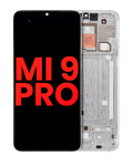 OLED-Display mit Rahmen für Xiaomi Mi 9 Pro (Aftermarket Plus) (Dream White)