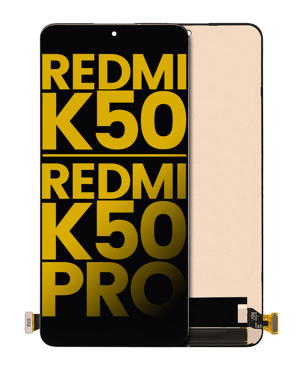Frameless OLED Display for Xiaomi Redmi K50 / K50 Pro (Refurbished) (All Colors)