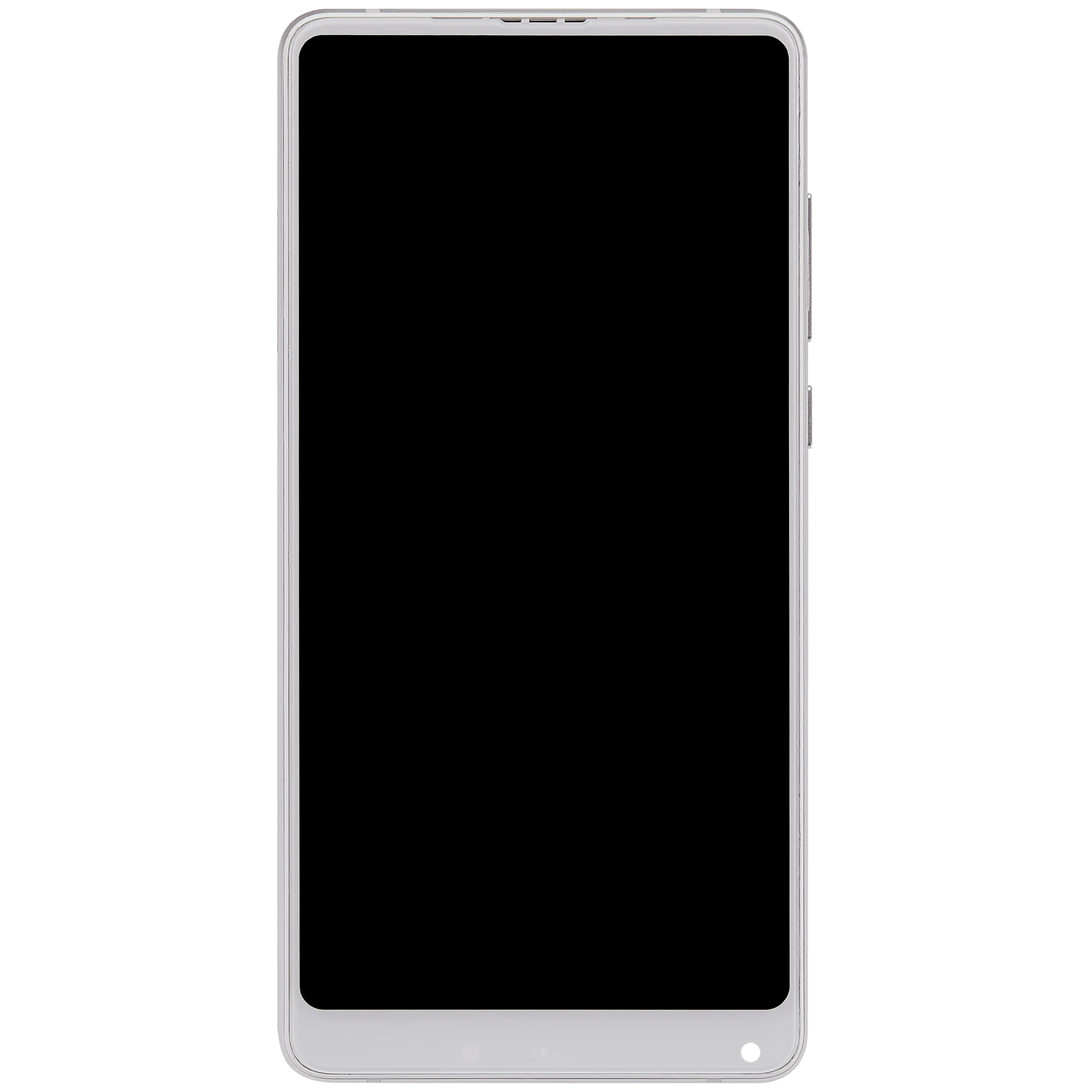 LCD-Display mit Rahmen für Xiaomi Mi Mix 2S (Aftermarket Plus) (Weiß)