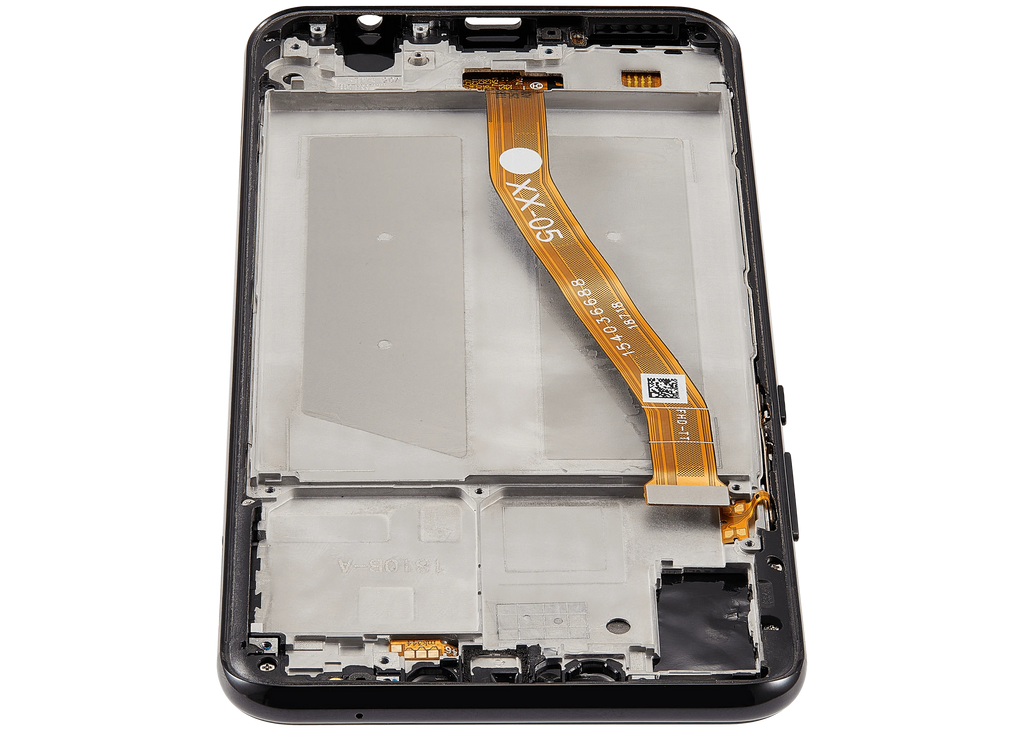 LCD-Display mit Rahmen für Huawei Nova 3 (2018) (Refurbished) (Schwarz)