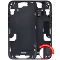 Midframe/Rahmen mit Small Parts für iPhone 15 (EU / Global Version) (gebrauchter OEM-Ausbau, Qualität A) (Schwarz)