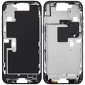Midframe/Rahmen mit Power And Volume Button für iPhone 16 Pro Max (EU / Global Version) (Aftermarket Plus) (Schwarz Titanium)