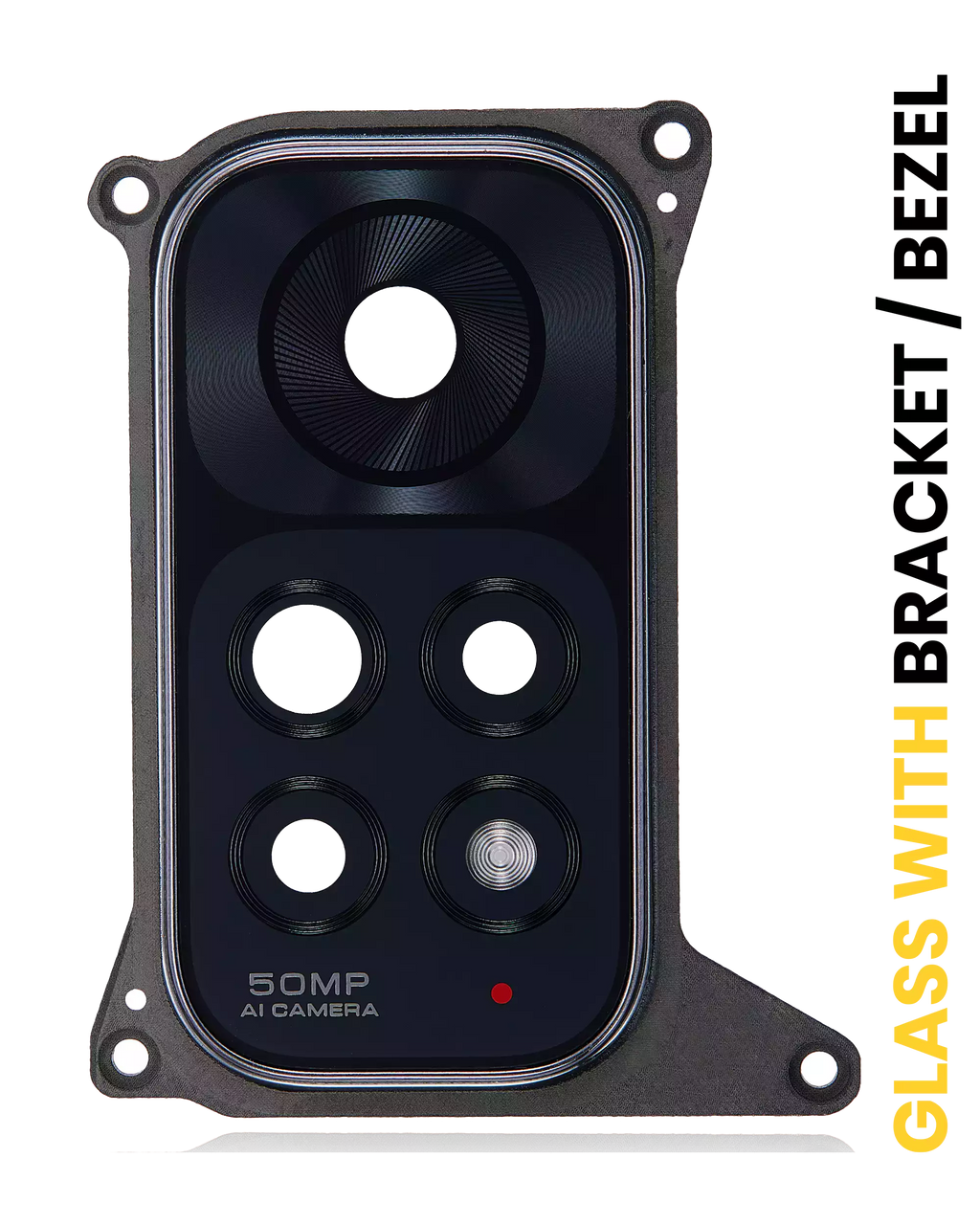 Kameralinse hinten mit Rahmen für Xiaomi Redmi Note 11 (Graphite Grau)