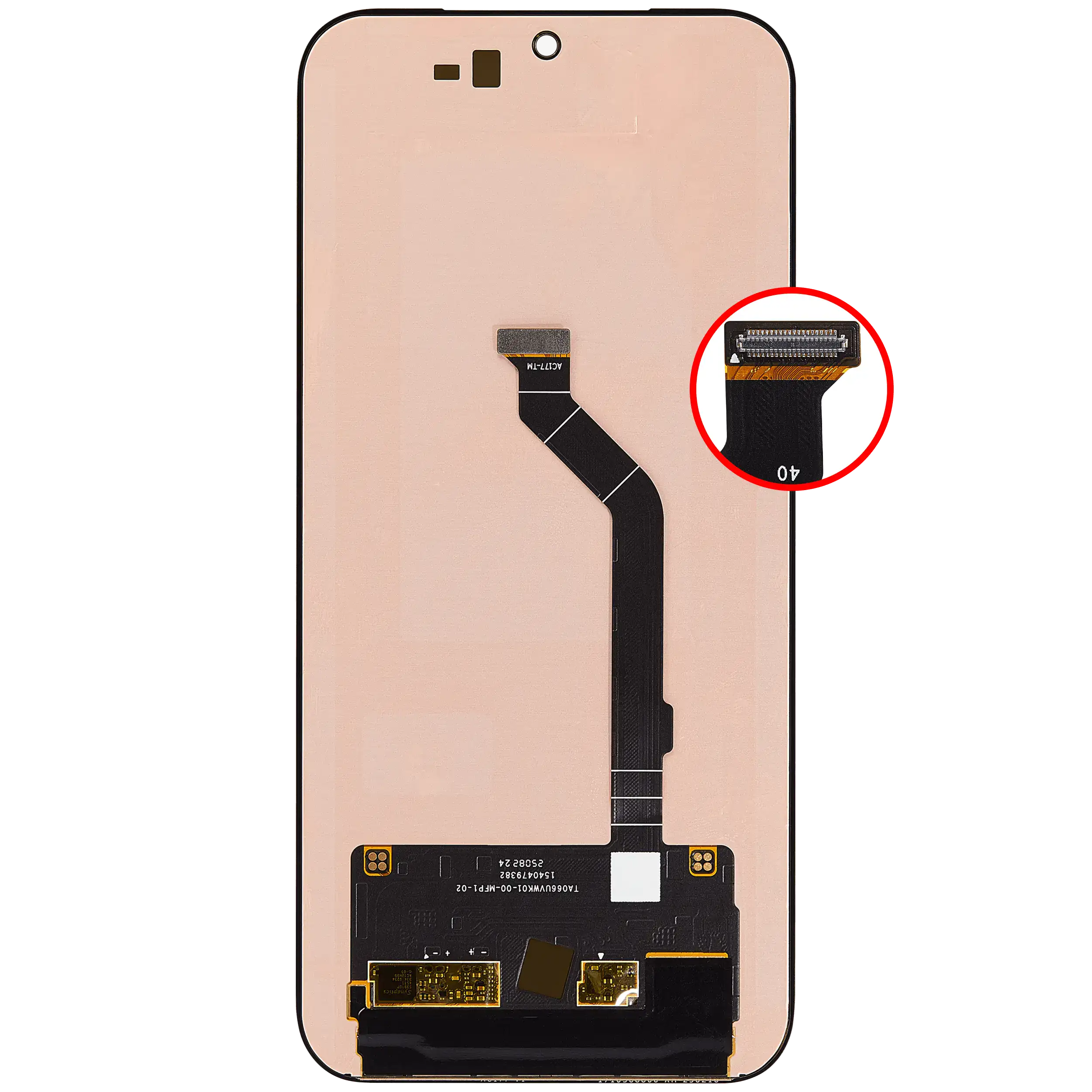 OLED-Display ohne Rahmen für Oppo Find X8 / Find X8s+ (Refurbished) (Alle Farben)