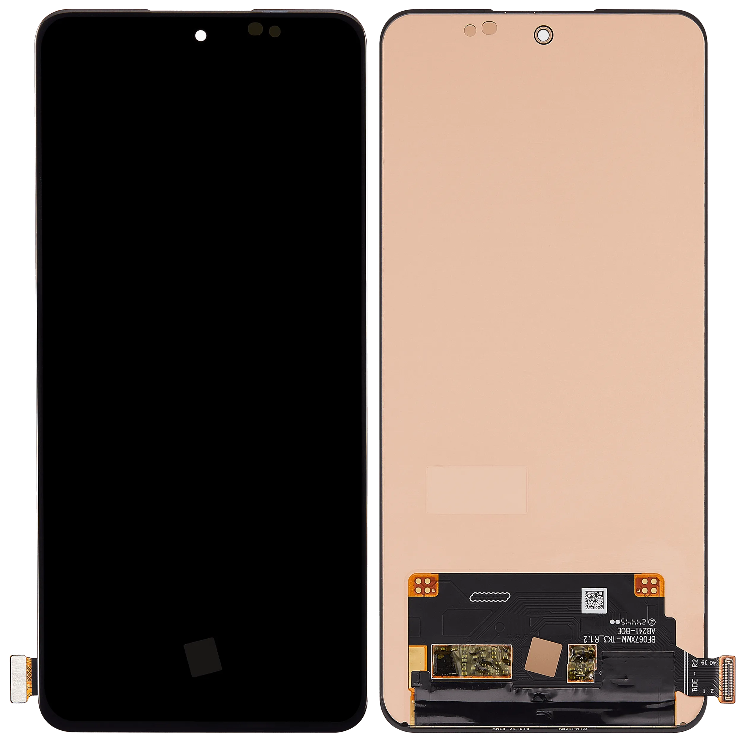 OLED-Display ohne Rahmen für OPPO Reno 8 Pro (2022) (Refurbished) (Alle Farben)