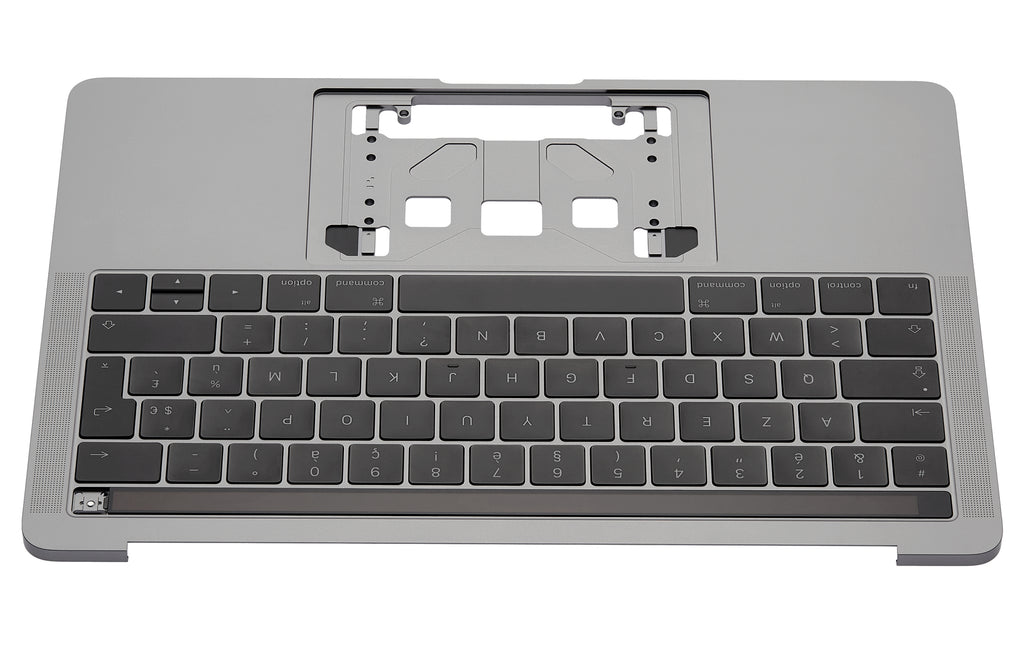 Top Case mit Keyboard (ISO French) für MacBook Pro 13" A1706 (2016-2017) (Space Grau)