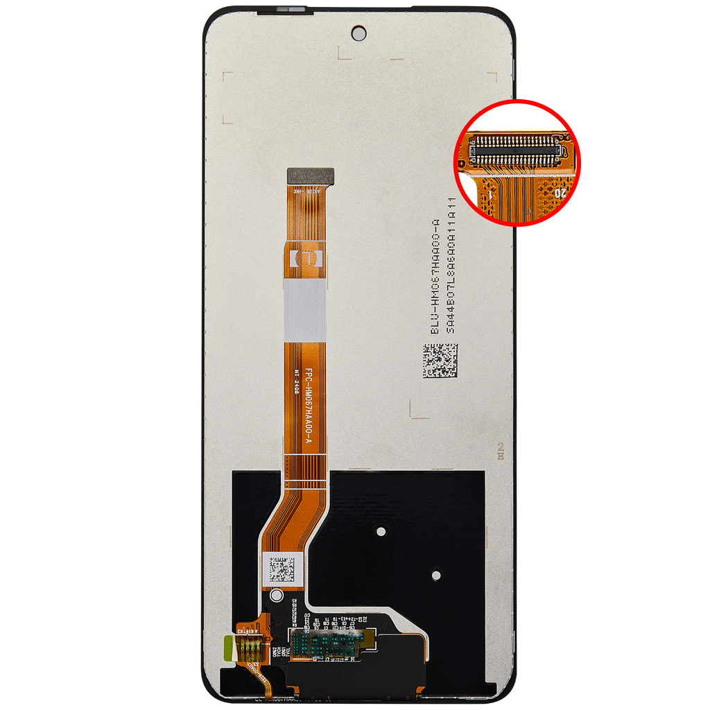 LCD-Display ohne Rahmen für Realme C65 / Realme C65 5G / Realme 14x (Refurbished) (Alle Farben)