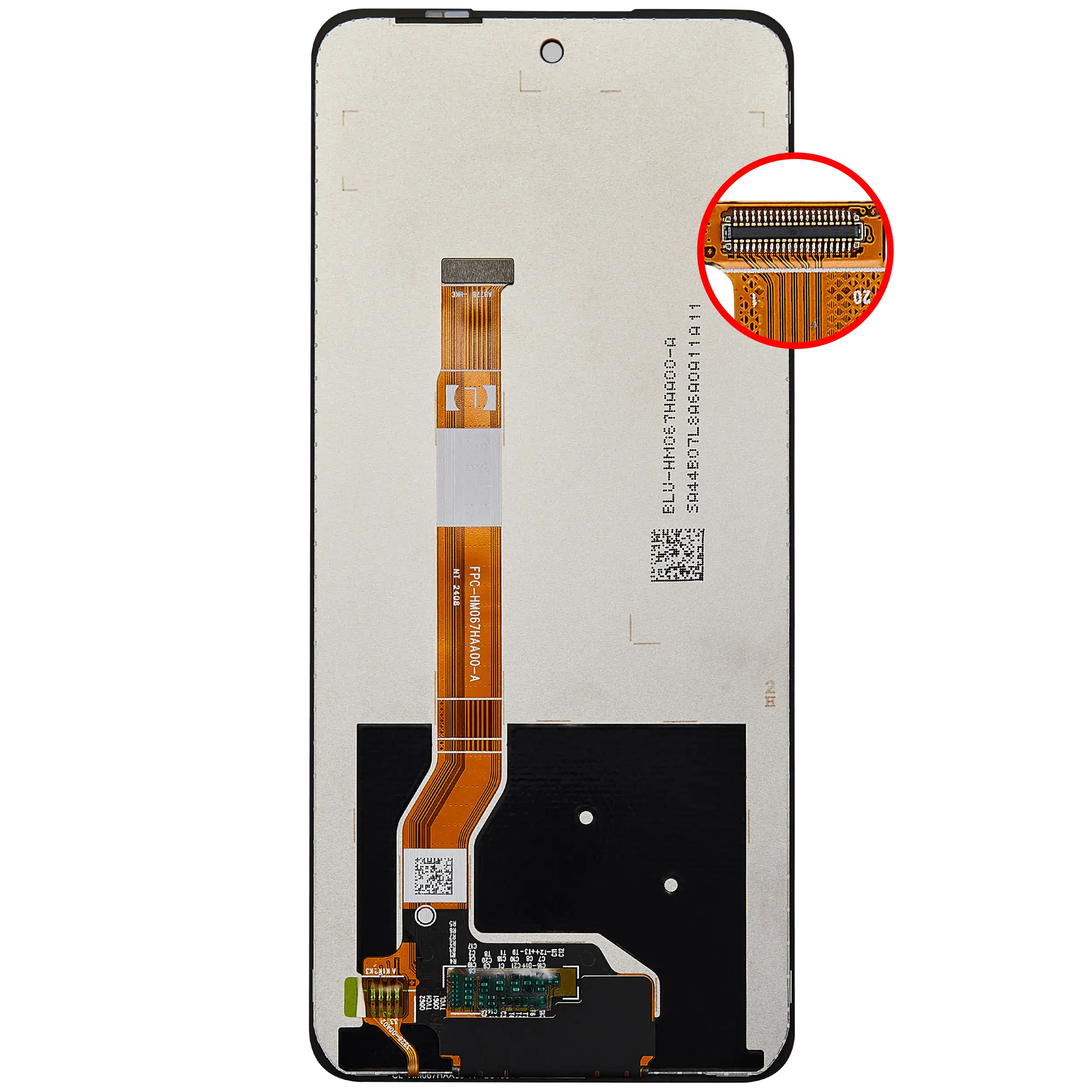 LCD-Display ohne Rahmen für Realme C65 / Realme C65 5G / Realme 14x (Refurbished) (Alle Farben)