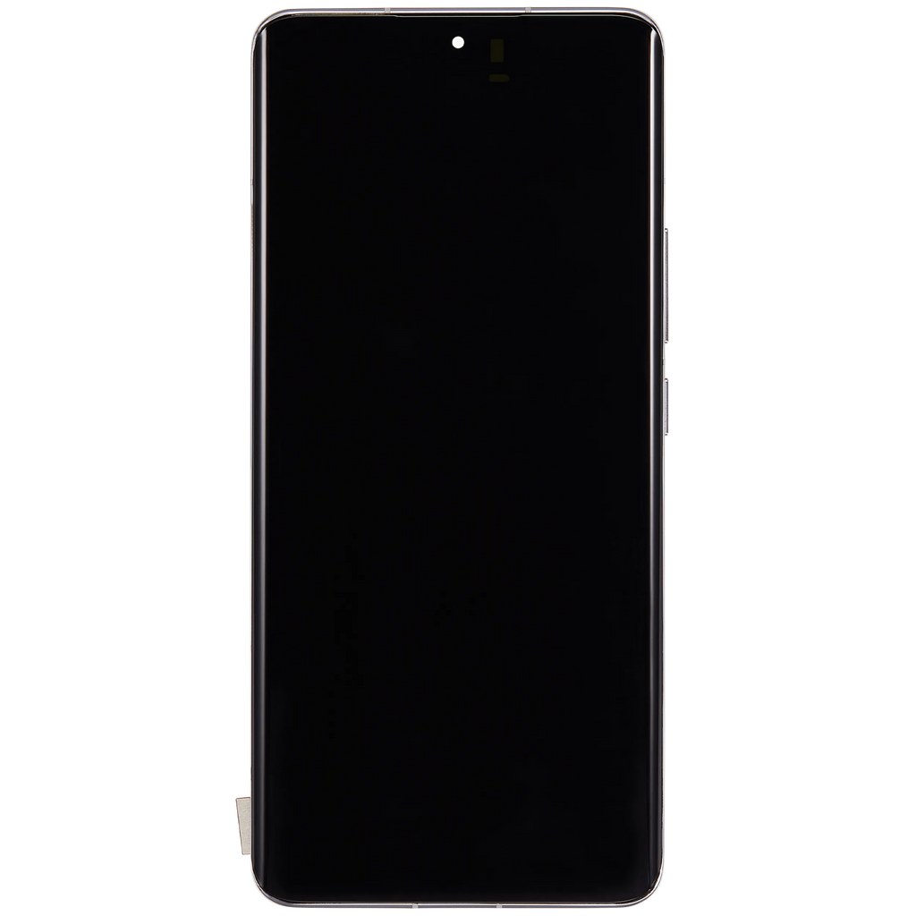 OLED-Display mit Rahmen für Xiaomi 13 Pro (Aftermarket Plus) (Weiß)