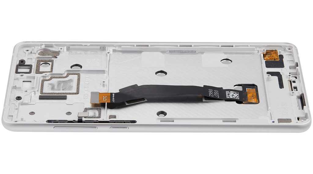 LCD-Display mit Rahmen für Xiaomi Mi Mix 2S (Aftermarket Plus) (Weiß)
