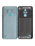 Backcover Glass für Motorola Moto E7 (XT2095 / 2020) (Mineral Gray)
