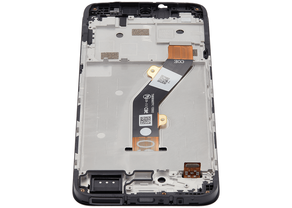 LCD-Display mit Rahmen für Cricket lcon (2026) (U656AC) / AT&T Propel 3 5G (U656AA) (Refurbished) (Alle Farben)