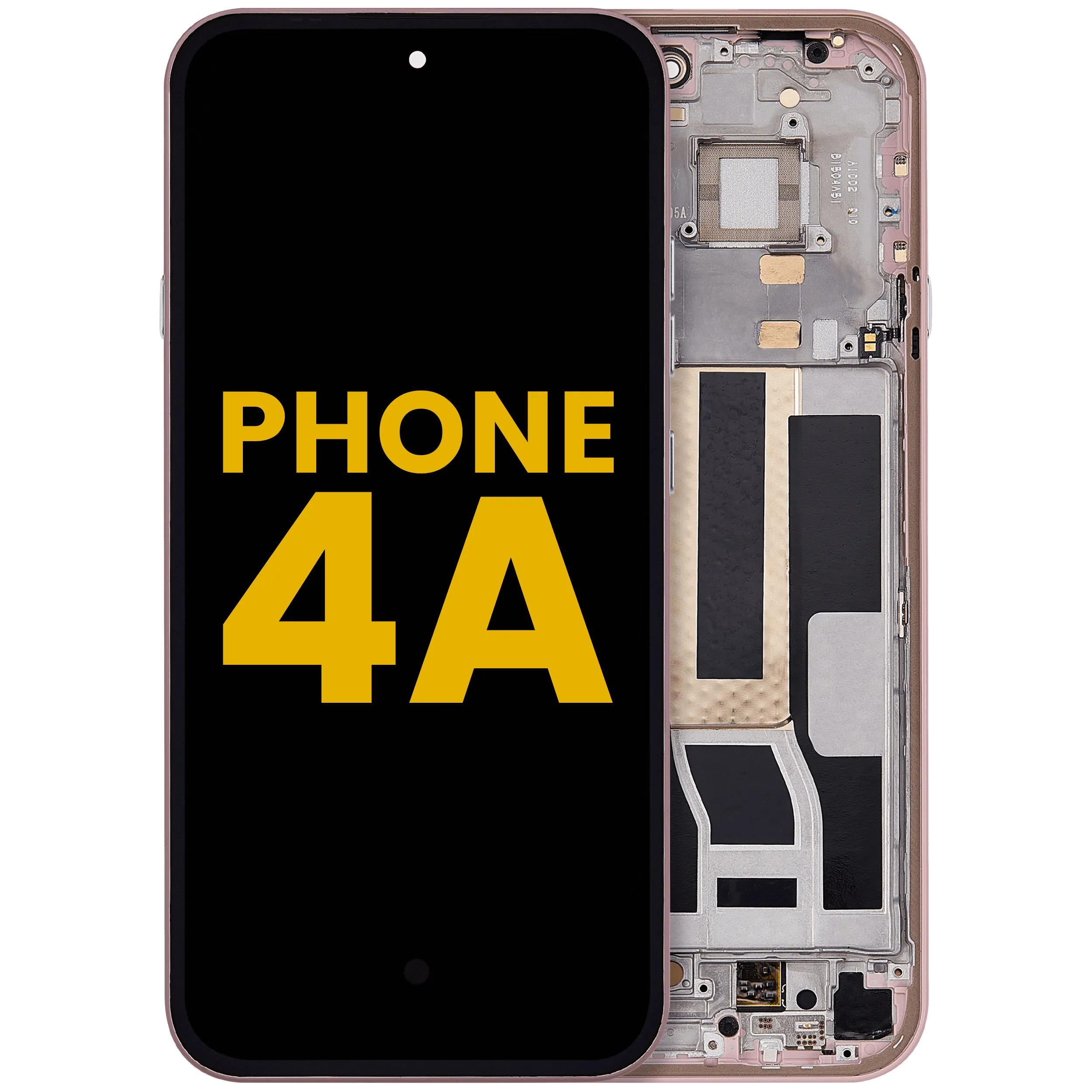 OLED-Display mit Rahmen für Nothing Phone (4a) (Refurbished) (Pink)